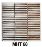 Gạch mosaic que đũa nhập khẩu, Màu nâu, mã MHT 68, KT vỉ 300x300mm